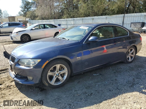 2011 BMW 3 Series 335i xDrive with VIN WBAKF9C52BE619754, listed as a Copart auction lot 43854085 with 162,681 mi miles and Salvage Title. Bid and sale history available at carsss.com. Image 1.