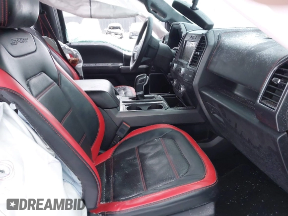 2019 Ford F-150 XL with VIN 1FTFW1E47KFC69168, listed as a IAAI auction lot 41317777 with 1 mi miles. Bid and sale history available at carsss.com. Image 5.