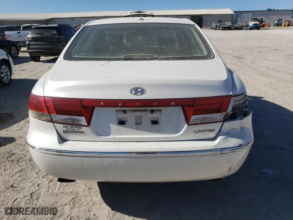 2009 Hyundai Azera Limited with VIN KMHFC46F99A345017, listed as a Copart auction lot 75139104 with 256,350 mi miles and Salvage Title. Bid and sale history available at carsss.com. Image 6.