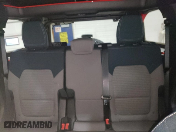 2023 Ford Bronco with VIN 1FMDE5DH2PLB06826, listed as a Copart auction lot 83089214 with 16,959 mi miles and Salvage Title. Bid and sale history available at DreamBid. Image 10.
