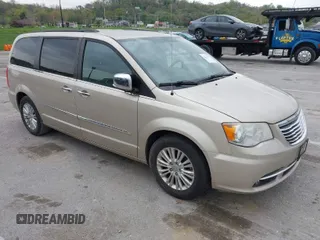 2012 Chrysler Town & Country Touring-L with VIN 2C4RC1CG3CR368471, listed as a IAAI auction lot 42045154 with 212,696 mi miles. Bid and sale history available at carsss.com. Image 1.