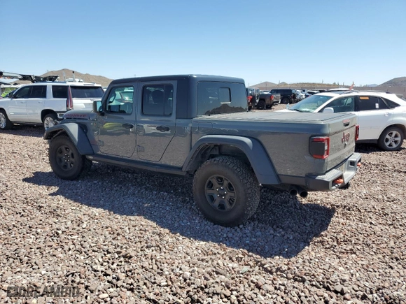 2021 Jeep Gladiator Mojave with VIN 1C6JJTEG9ML551743, listed as a Copart auction lot 54235615 with 32,986 mi miles and Salvage Title. Bid and sale history available at carsss.com. Image 2.