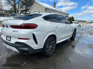 2022 BMW X6 M50i with VIN 5UXCY8C06N9K81254, listed as a Copart auction lot 44739935 with 70,059 mi miles and Clean Title. Bid and sale history available at carsss.com. Image 3.