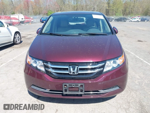 2014 Honda Odyssey EX-L with VIN 5FNRL5H68EB092245, listed as a IAAI auction lot 42135356 with 92,202 mi miles and . Bid and sale history available at carsss.com. Image 12.