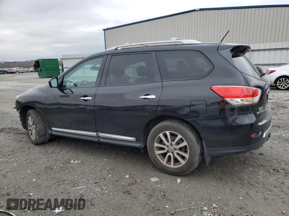 2015 Nissan Pathfinder S with VIN 5N1AR2MN4FC691578, listed as a Copart auction lot 44430495 with 116,676 mi miles and Salvage Title. Bid and sale history available at carsss.com. Image 2.