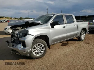 2023 Chevrolet Silverado 1500 RST with VIN 1GCUDEE87PZ141591, listed as a Copart auction lot 76496604 with 60,891 mi miles and Salvage Title. Bid and sale history available at DreamBid. Image 1.