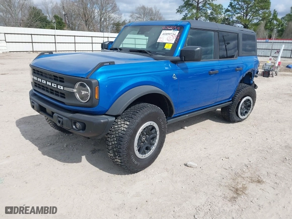 2023 Ford Bronco with VIN 1FMEE5DH6PLB09202, listed as a IAAI auction lot 41059734 with 30,186 mi miles. Bid and sale history available at carsss.com. Image 17.
