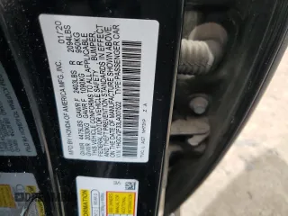 2020 Honda Accord Sport with VIN 1HGCV2F33LA007522, listed as a Copart auction lot 58255955 with Not provided miles and Salvage title. Bid and sale history available at DreamBid. Image 12.