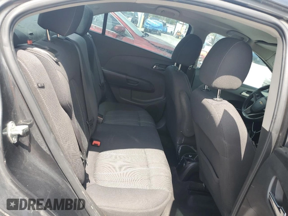 2015 Chevrolet Sonic LT with VIN 1G1JC5SH9F4122040, listed as a Copart auction lot 57750345 with 120,249 mi miles and Salvage title. Bid and sale history available at DreamBid. Image 10.