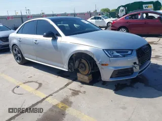 2018 Audi A4 Premium Plus with VIN WAUENAF4XJA151976, listed as a IAAI auction lot 41870080 with 103,681 mi miles. Bid and sale history available at carsss.com. Image 1.
