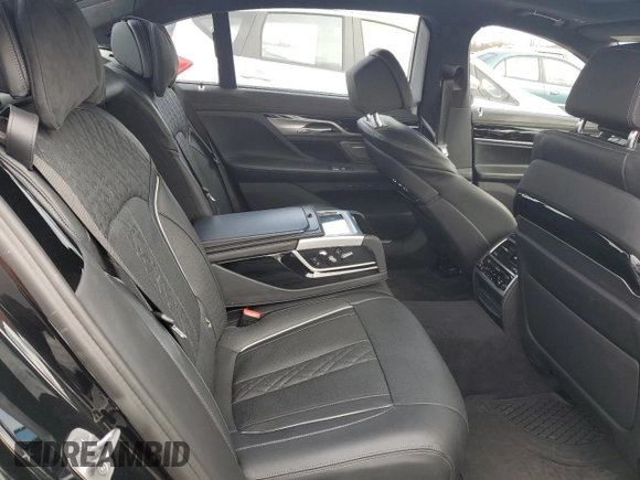 2022 BMW 7 Series with VIN WBA7U6C06NCK59421, listed as a Copart auction lot 80159874 with 24,033 mi miles and Salvage title. Bid and sale history available at DreamBid. Image 10.