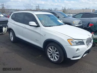 2013 BMW X3 xDrive28i with VIN 5UXWX9C56D0A19371, listed as a IAAI auction lot 41890871 with 125,619 mi miles. Bid and sale history available at carsss.com. Image 1.