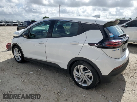 2023 Chevrolet Bolt EV 1LT with VIN 1G1FW6S07P4134718, listed as a Copart auction lot 59797105 with 25,215 mi miles and Non repairable. Bid and sale history available at DreamBid. Image 2.