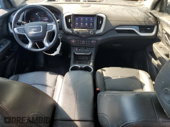 2020 GMC Terrain SLT with VIN 3GKALVEX6LL301785, listed as a Copart auction lot 59257725 with 39,134 mi miles and Salvage title. Bid and sale history available at DreamBid. Image 8.