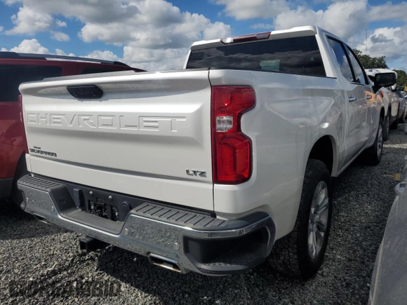 2023 Chevrolet Silverado 1500 LTZ with VIN 1GCUDGED2PZ107213, listed as a Copart auction lot 74062954 with 28,112 mi miles and Salvage Title. Bid and sale history available at carsss.com. Image 3.