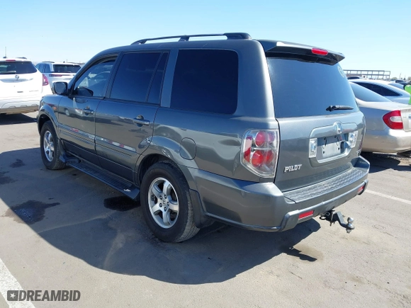 2008 Honda Pilot EX-L with VIN 5FNYF18778B033826, listed as a IAAI auction lot 41836242 with 230,195 mi miles. Bid and sale history available at carsss.com. Image 3.