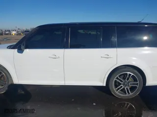 2014 Ford Flex SEL with VIN 2FMGK5C81EBD21053, listed as a IAAI auction lot 41397411 with 179,800 mi miles. Bid and sale history available at carsss.com. Image 14.