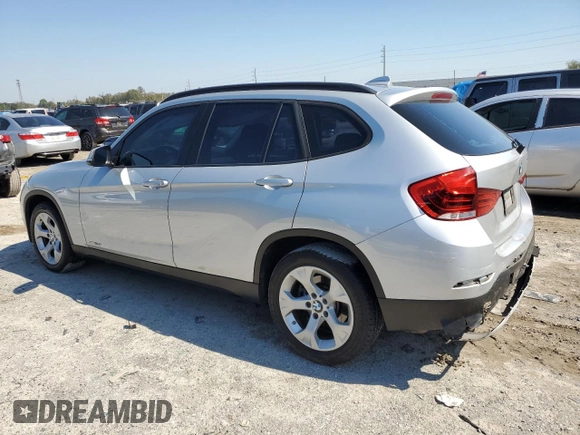 2015 BMW X1 sDrive28i with VIN WBAVM1C51FVZ94111, listed as a Copart auction lot 46981235 with 105,432 mi miles and Salvage Title. Bid and sale history available at carsss.com. Image 2.