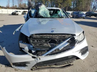 2017 Mercedes-Benz E 300 Luxury with VIN WDDZF4JB2HA035115, listed as a Copart auction lot 87998155 with Not provided miles and Salvage title. Bid and sale history available at DreamBid. Image 5.