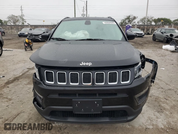 2021 Jeep Compass Sport с VIN 3C4NJDAB5MT599030, выставлен на аукционе Copart как лот 59960875 с пробегом 61 410 миль миль и Чистый • Clean title. История ставок и продаж доступна на DreamBid. Изображение 5.