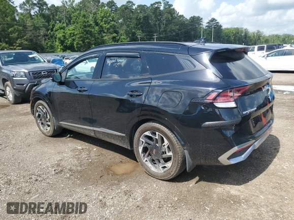 2023 Kia Sportage SX-Prestige with VIN 5XYK53AF8PG104724, listed as a Copart auction lot 57348665 with 17,845 mi miles and Salvage title. Bid and sale history available at DreamBid. Image 2.