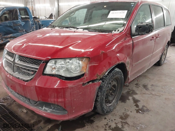 2012 Dodge Grand Caravan SE with VIN 2C4RDGBG7CR288009, listed as a IAAI auction lot 41557118 with 223,287 mi miles. Bid and sale history available at carsss.com. Image 6.