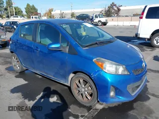 2012 Toyota Yaris L with VIN JTDKTUD30CD500328, listed as a IAAI auction lot 38176982 with 331,042 mi miles. Bid and sale history available at carsss.com. Image 1.