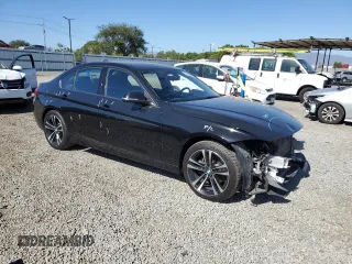 2018 BMW 3 Series 330i with VIN WBA8B9C53JK677362, listed as a Copart auction lot 61203095 with 59,724 mi miles and Salvage title. Bid and sale history available at DreamBid. Image 4.