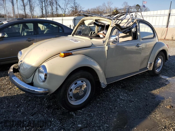 1973 Volkswagen Beetle with VIN 1332475877, listed as a Copart auction lot 87847085 with 2,388 mi miles and Non Repairable. Bid and sale history available at DreamBid. Image 1.