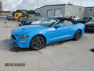 2022 Ford Mustang EcoBoost with VIN 1FATP8UH3N5115604, listed as a Copart auction lot 56867915 with 52,706 mi miles and Salvage title. Bid and sale history available at DreamBid. Image 1.