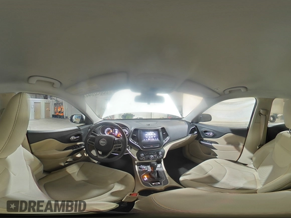2019 Jeep Cherokee Latitude with VIN 1C4PJMCB5KD158331, listed as a Copart auction lot 86852044 with 86,495 mi miles and Salvage Title. Bid and sale history available at carsss.com. Image 15.