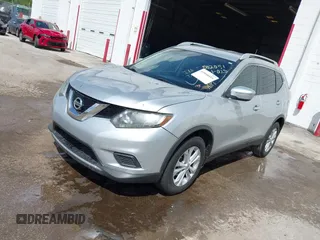 2015 Nissan Rogue S with VIN KNMAT2MT1FP502091, listed as a IAAI auction lot 41940559 with 360,915 mi miles and . Bid and sale history available at DreamBid. Image 17.