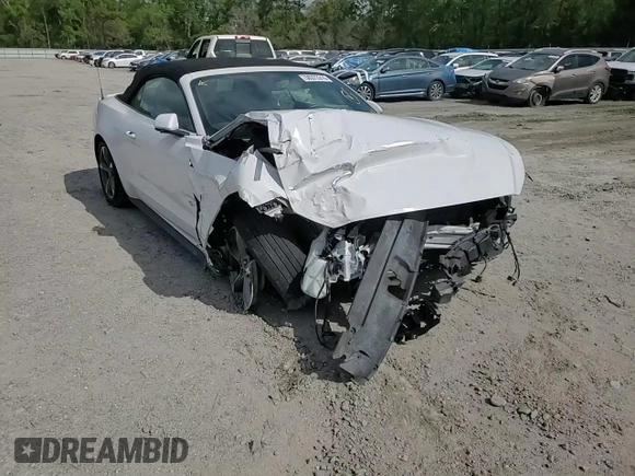 2017 Ford Mustang V6 with VIN 1FATP8EM8H5271878, listed as a Copart auction lot 50373315 with 47,406 mi miles and Salvage Title. Bid and sale history available at carsss.com. Image 11.