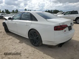 2016 Audi S8 Plus with VIN WUAJ5AFD9GN900790, listed as a Copart auction lot 64053684 with 62,669 mi miles and Salvage Title. Bid and sale history available at carsss.com. Image 2.