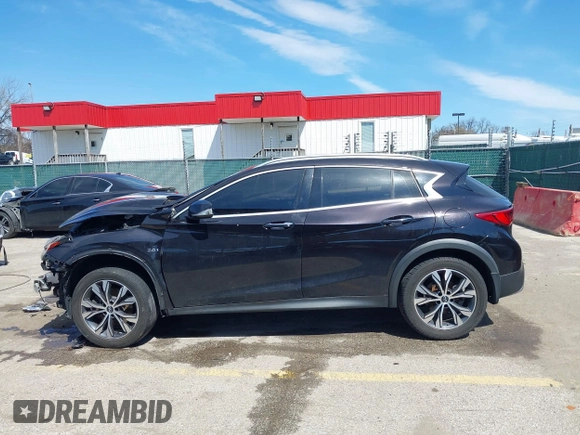 2017 Infiniti QX30 Premium with VIN SJKCH5CR7HA022688, listed as a IAAI auction lot 41883348 with 87,419 mi miles and . Bid and sale history available at DreamBid. Image 15.