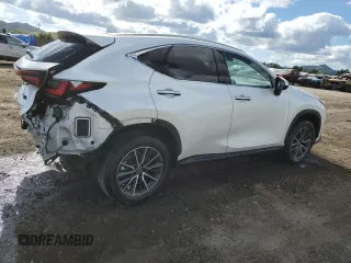 2022 Lexus NX with VIN JTJAKCEZ7N2009455, listed as a Copart auction lot 50672454 with 8,526 mi miles. Bid and sale history available at carsss.com. Image 3.