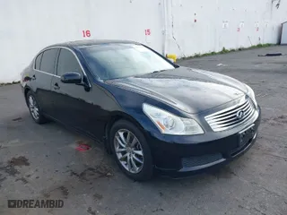 2008 Infiniti G35 Sedan Sport with VIN JNKBV61E28M215387, listed as a IAAI auction lot 41932456 with 169,154 mi miles. Bid and sale history available at carsss.com. Image 1.