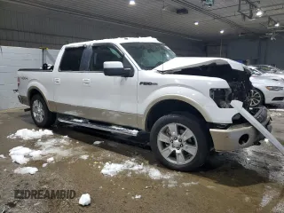 2010 Ford F-150 XL with VIN 1FTFW1EVXAFD69983, listed as a Copart auction lot 44758875 with 299,876 mi miles and Salvage Title. Bid and sale history available at DreamBid. Image 4.