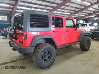 2013 Jeep Wrangler Unlimited Sport z VIN 1C4HJWDG5DL597192, wystawiony jako Copart lot #57300535 z przebiegiem 194 719 mil mil oraz Tytuł czysty. Historia ofert i sprzedaży dostępna na DreamBid. Obrazek 3.