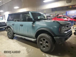 2022 Ford Bronco with VIN 1FMEE5BP4NLA81293, listed as a Copart auction lot 46467965 with Not provided miles and Salvage title. Bid and sale history available at DreamBid. Image 4.
