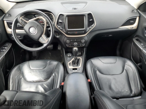 2014 Jeep Cherokee Limited with VIN 1C4PJMDS4EW151281, listed as a Copart auction lot 55448565 with 159,841 mi miles and Salvage title. Bid and sale history available at DreamBid. Image 8.