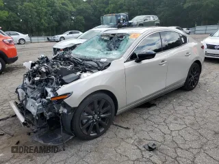 2023 Mazda 3 Premium Plus with VIN 3MZBPBEY9PM376781, listed as a Copart auction lot 61993144 with Not Provided miles and Salvage Title. Bid and sale history available at carsss.com. Image 1.