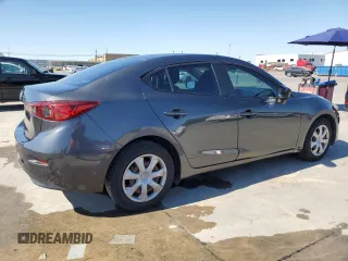 2015 Mazda 3 i SV with VIN JM1BM1T7XF1221460, listed as a Copart auction lot 76098874 with 105,542 mi miles and Clean Title. Bid and sale history available at DreamBid. Image 3.
