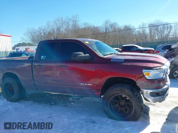 2021 Ram 1500 Big Horn с VIN 1C6SRFBT5MN760207, выставлен на аукционе IAAI как лот 41326935 с пробегом 58 667 миль миль и . История ставок и продаж доступна на DreamBid. Изображение 14.