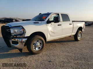 2023 Ram 2500 Tradesman with VIN 3C6UR5CJ9PG518386, listed as a Copart auction lot 43851305 with 17,637 mi miles and Salvage Title. Bid and sale history available at carsss.com. Image 1.