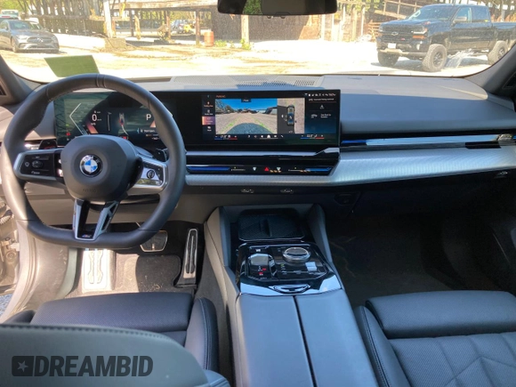 2024 BMW 5 Series 530i xDrive with VIN WBA53FJ00RCS35232, listed as a Copart auction lot 48305955 with 23,728 mi miles and Clean Title. Bid and sale history available at carsss.com. Image 8.