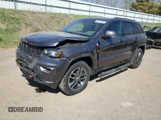 2018 Jeep Grand Cherokee Trailhawk with VIN 1C4RJFLG9JC444042, listed as a Copart auction lot 55215545 with 63,395 mi miles and Clean title. Bid and sale history available at DreamBid. Image 1.