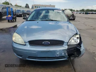 2006 Ford Taurus SE with VIN 1FAHP53296A241444, listed as a Copart auction lot 58343615 with 125,385 mi miles and Salvage title. Bid and sale history available at DreamBid. Image 5.