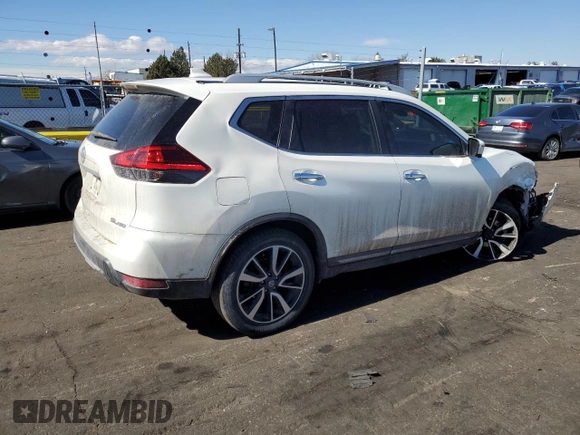 2017 Nissan Rogue SL with VIN 5N1AT2MV2HC747036, listed as a Copart auction lot 47625465 with 112,231 mi miles and Salvage Title. Bid and sale history available at DreamBid. Image 3.