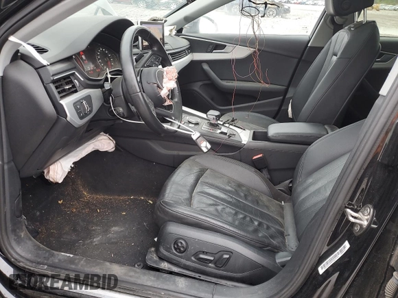 2017 Audi A4 ultra Premium with VIN WAUGMAF48HN062048, listed as a Copart auction lot 53967045 with 85,666 mi miles and Clean Title. Bid and sale history available at carsss.com. Image 7.